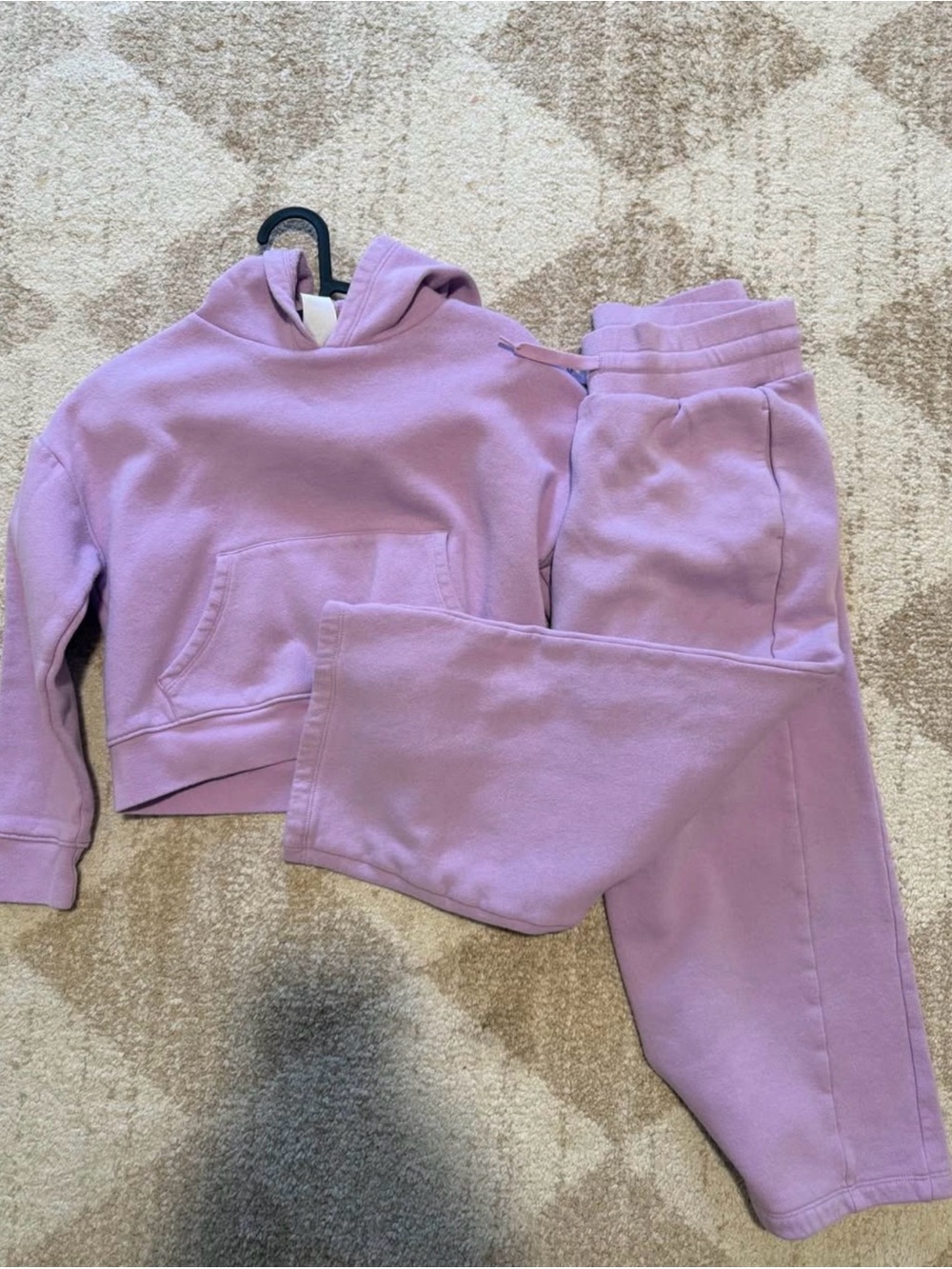 Athletic Works Lavender Kids Set Size 7/8P